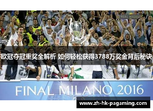 欧冠夺冠重奖全解析 如何轻松获得3788万奖金背后秘诀